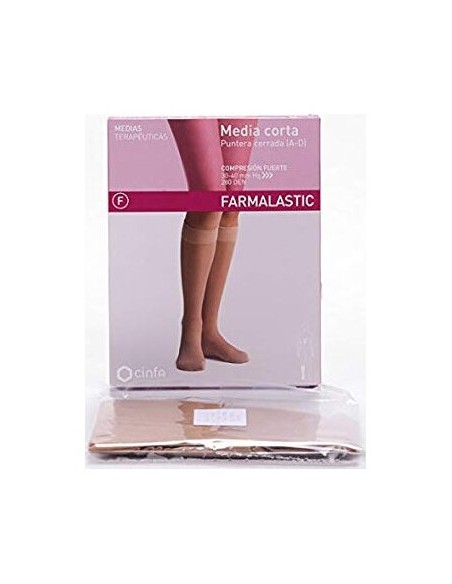 Media Corta Farmalastic Fte C/Pun R Plus