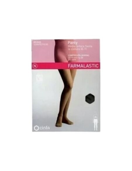 Farmalastic Panty Modelador (E-T) Compresión Normal T-Mediana Negro 1Ud