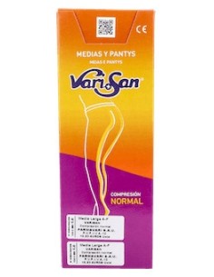 Media Varisan Larga Compresion Normal Silicona Vison Talla 3