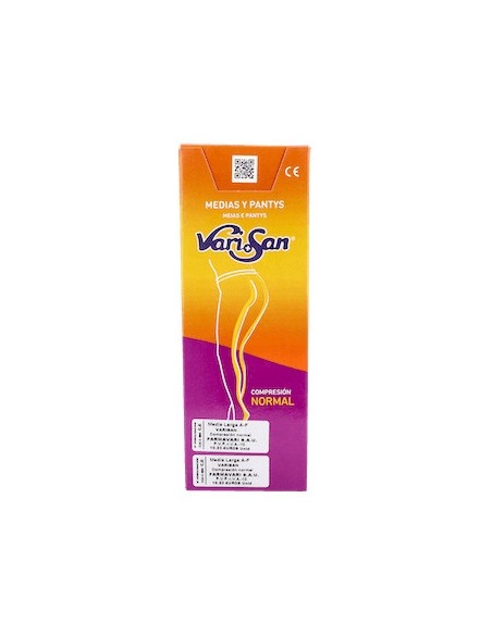 Media Varisan Larga Compresion Normal Silicona Vison Talla 3
