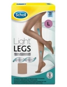 Scholl Light Legs Medias De Compresión Ligera 20Den Color...