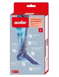 Acofar Calcetin Pie Diabetico Talla L