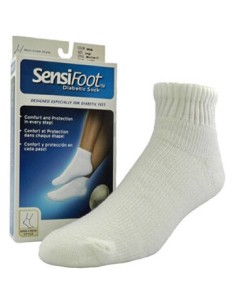 Sensifoot Calcetín Corto Color Blanco T-S 1Ud