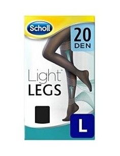 Scholl Medias Ligera 20Den Negro T.L