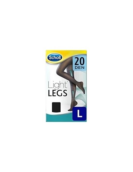 Scholl Medias Ligera 20Den Negro T.L
