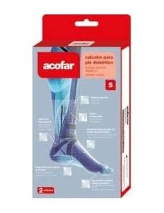 Acofar Calcetin Pie Diabetico Talla S