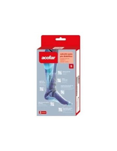 Acofar Calcetin Pie Diabetico Talla S