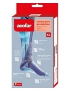 Acofar Calcetin Pie Diabetico Talla Xl