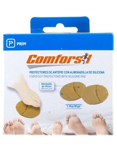 Comforsil Protector Antepié Lámina De Silicona Interior...