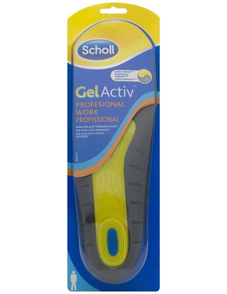Scholl Gel Activ Profesional Hombre 1 Par