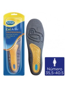 Scholl Gel Activ Profesional Mujer 1 Par