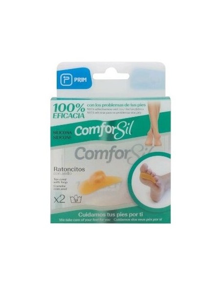 Comforsil Ratoncitos Silicona Anillo Dedos Derecho E Izquierdo T-L 2Uds