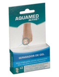 Aquamed Active Gel Separador De Dedos 2 U