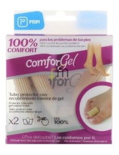 Comforgel Tubo Dedos 15Cm 2,5Cm Diam 12U