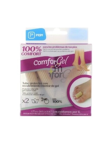 Comforgel Tubo Dedos 15Cm 2,5Cm Diam 12U