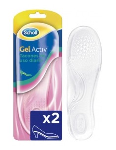 Scholl Gel Activ Tacón Diario 1 Par