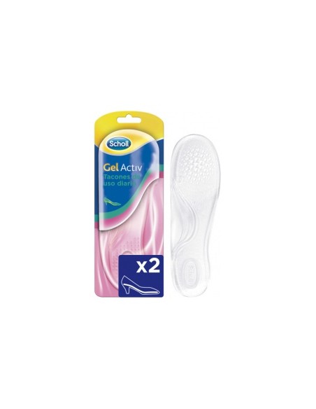 Scholl Gel Activ Tacón Diario 1 Par