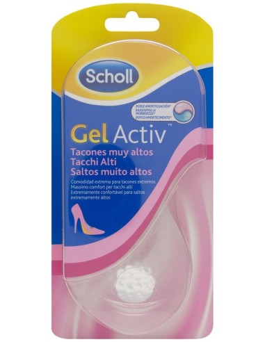 Scholl Gel Activ Tacón Muy Alto 1 Par