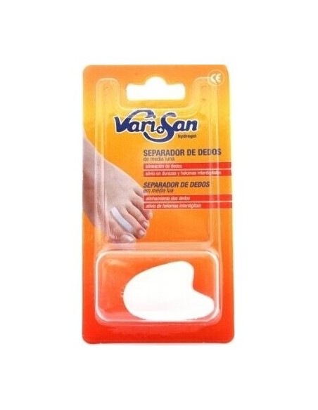 Varisan Hydrogel Separadedos Semi Luna Talla Media 2Uds