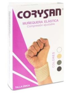 Corysan Muñequera Velcro Gris 1Ud