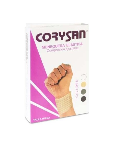 Corysan Muñequera Velcro Gris 1Ud
