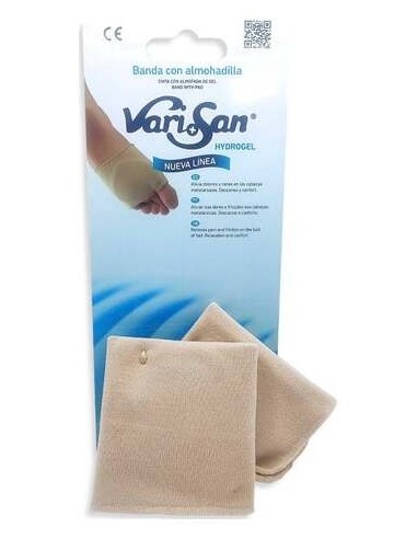 Varisan Hydrogel Banda Gel T-Grande 1 Par