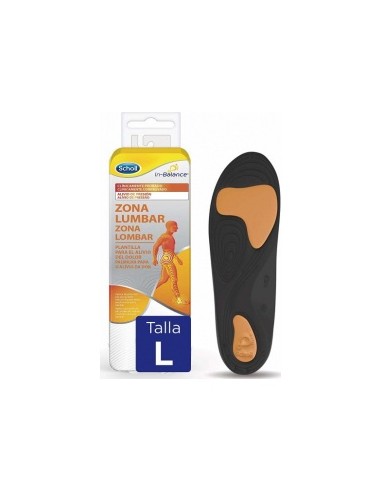 Plantillas Zona Lumbar Scholl In-Balance Talla L