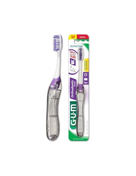 Gum® Cepillo Dental Ortodoncia Viaje 125 1Ud