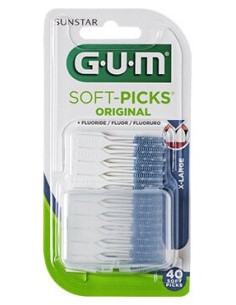 Gum® Soft Picks Filamentos De Goma 636 M40 40Uds