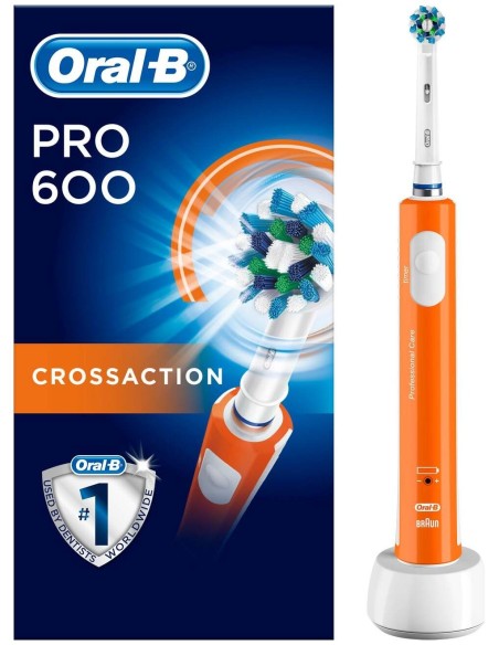 Oral-B® Vitality Crossaction 2D Cepillo Eléctrico Naranja
