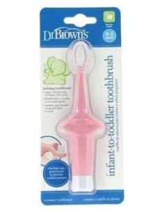 Cepillo De Dientes Bebe Niño Rosa 0-3 Años