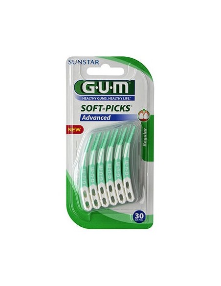 Gum® Soft-Picks Advanced Regular Soft Picks 30Uds