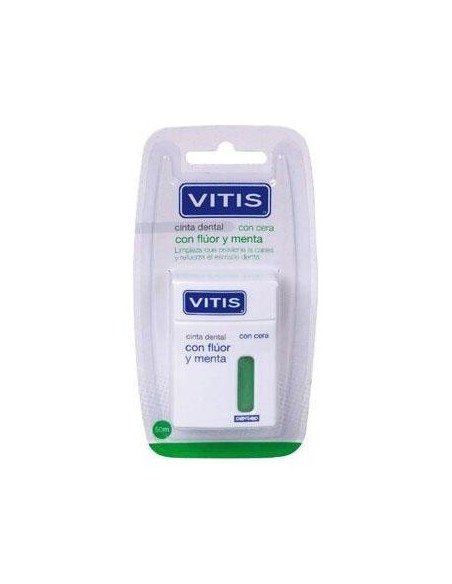 Vitis® Cinta Dental Flúor Y Menta 50M