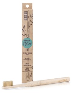 Lacer Cep Dental Adulto Natur Bambu Medi
