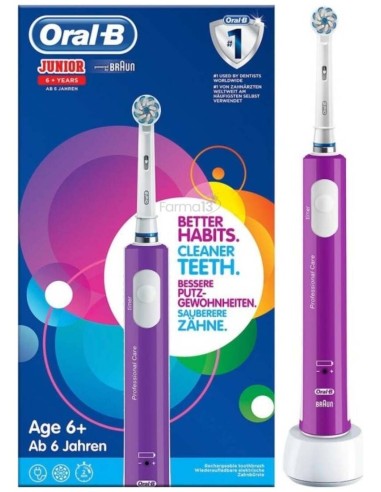 Oral B Cepillo Recargable Junior Morado