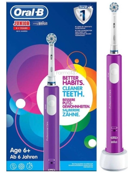 Oral B Cepillo Recargable Junior Morado
