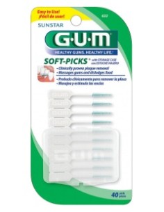 Gum® Soft Picks® 632 Cepilos Interdentales Regular 40Uds
