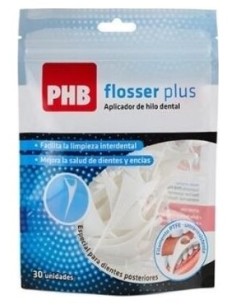 Phb Flosser Plus Hilo Dental C/Aplic 30U