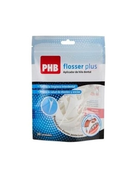 Phb Flosser Plus Hilo Dental C/Aplic 30U