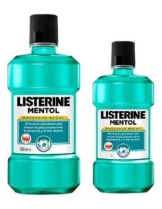 Listerine Mentol 500+250Ml Etiq Pvpr