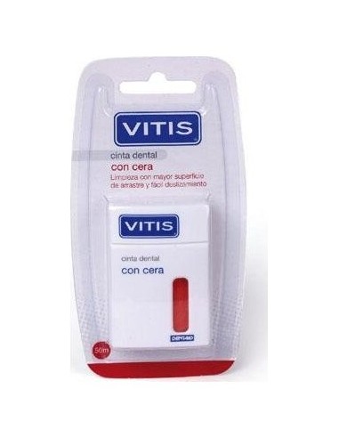 Vitis® Cinta Dental Con Cera 50M