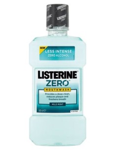 Listerine Mentol Suave Zero 500 Ml