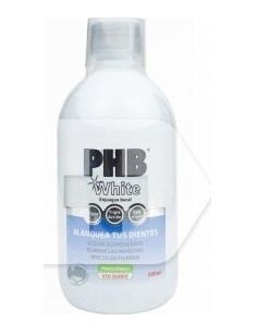 Phb White Enjuague Bucal 500Ml