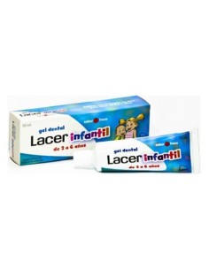 Lacer Infantil Gel Dental Fresa 50 Ml