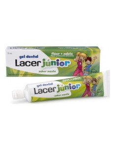 Lacer Junior Gel Dental Sabor Menta 75Ml