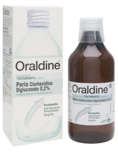 Oraldine Perio Colutorio Clorhexidina 0,2% 400Ml