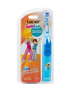 Lacer Junior Cepillo Dental Eléctrico Recargable Rosa