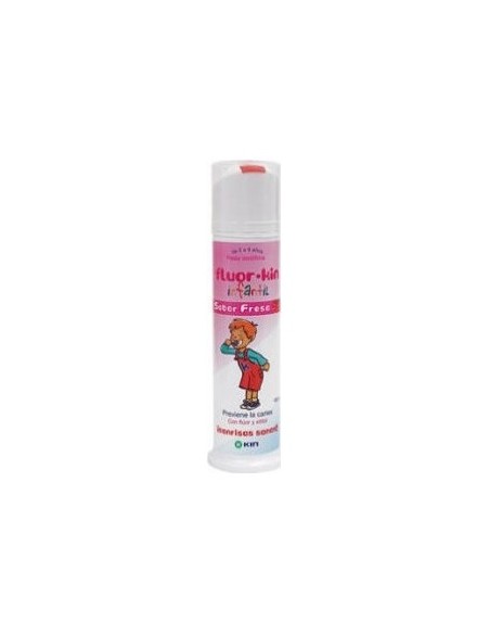 Fluor-Kin Infantil Dentífrico Fresa 100Ml