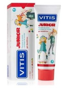 Vitis Gel Dentifrico Junior Sabor Tutti Frutti 75Ml