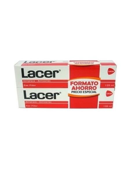 Lacer Duplo Pasta Dentifrica 125 Ml